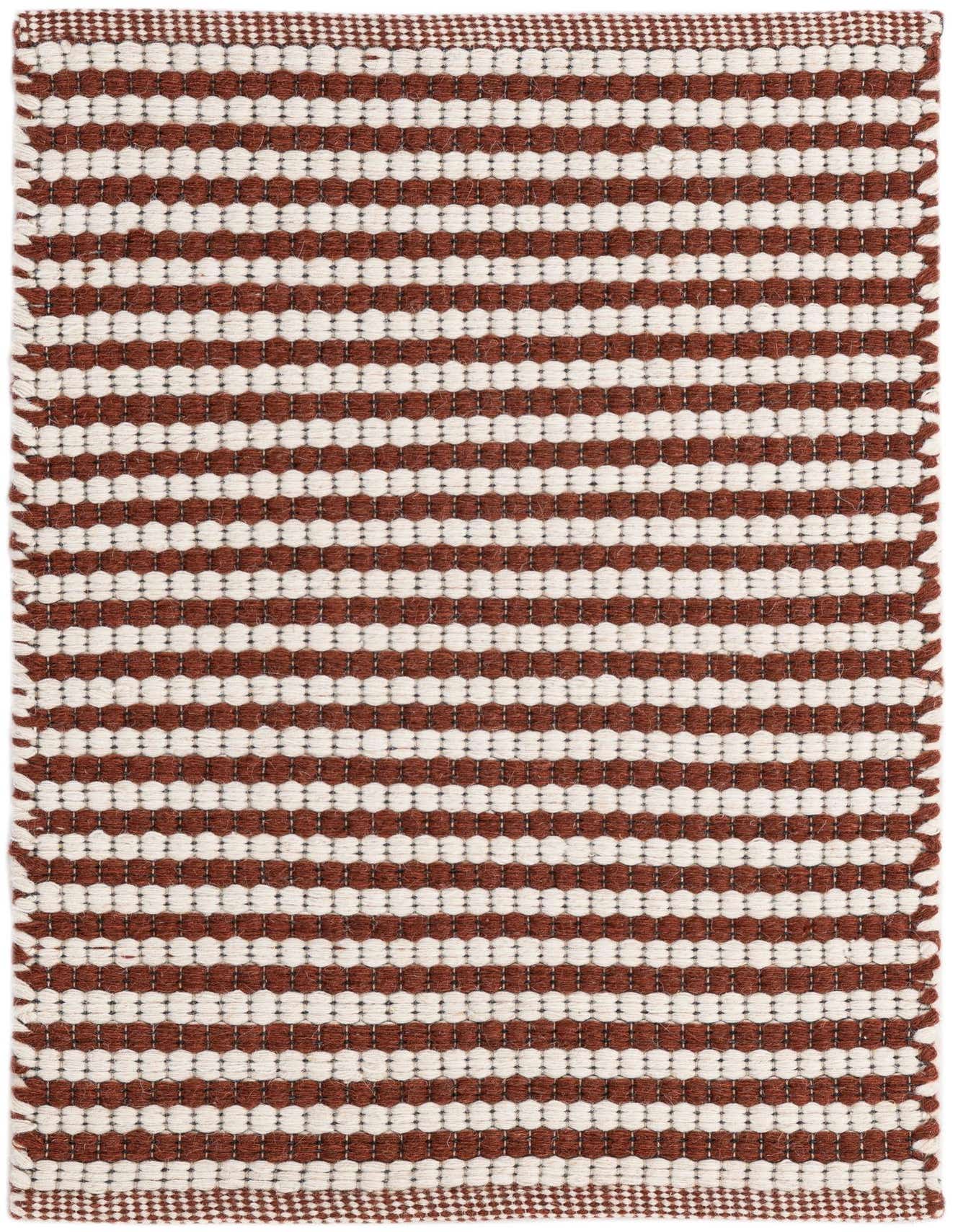 Primary image  2' x 3'  Hand Woven Braided Chindi Rug