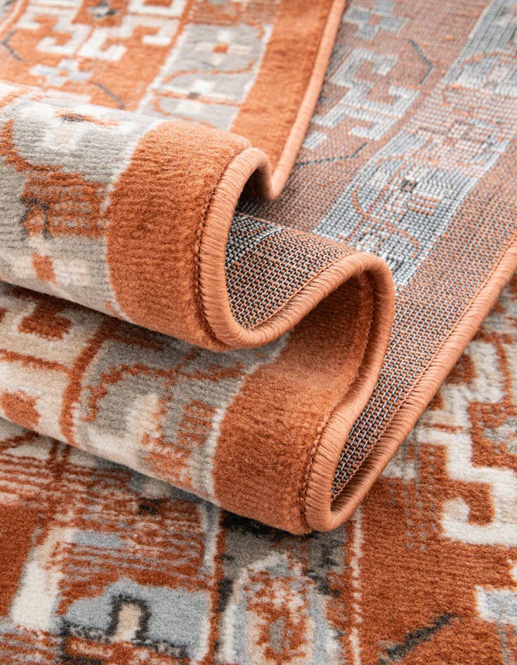 Detail image of  5' 3 x 5' 3 Charlotte Octagon Rug