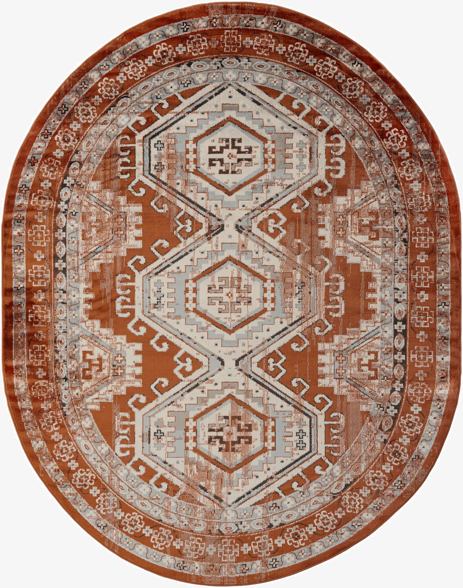  7' 10 x 10' Charlotte Oval Rug