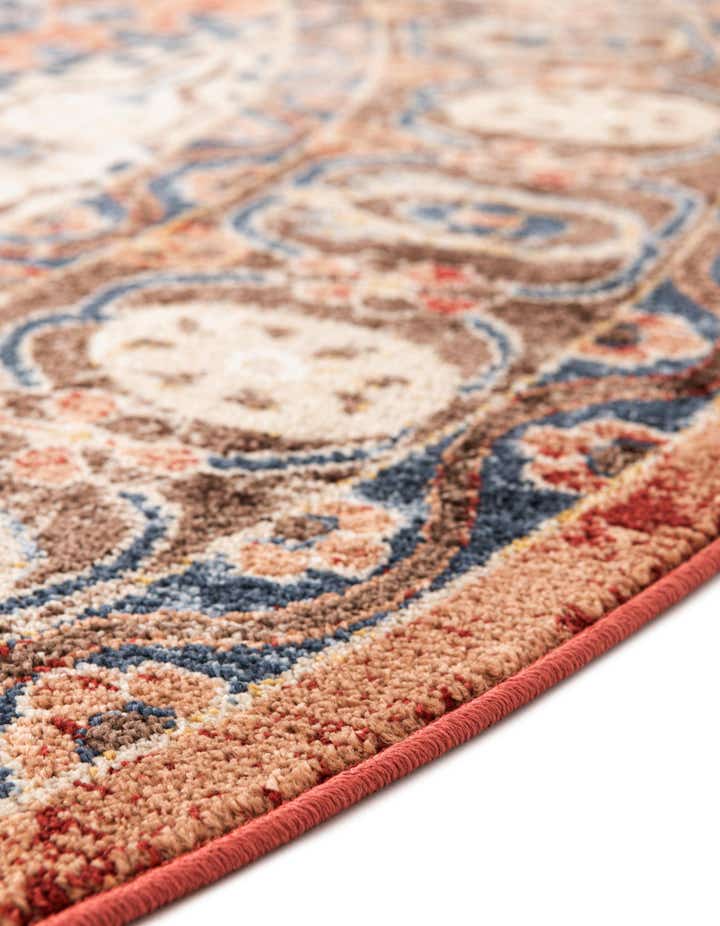Terracotta 5' 3 x 8' Eden Oval Rug | Rugs.com