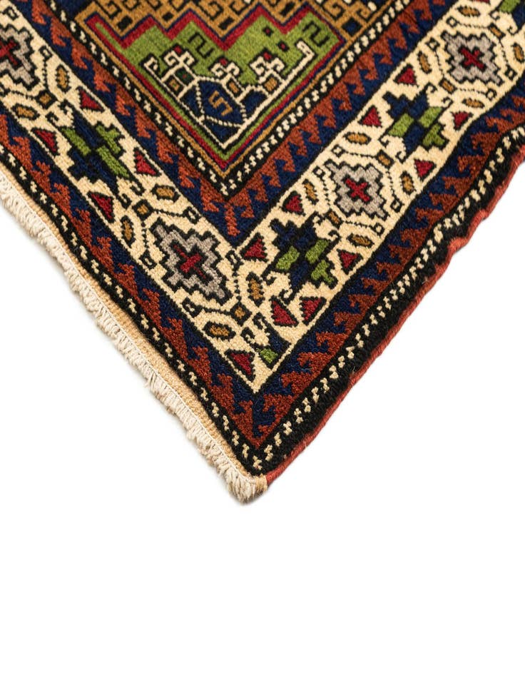 Detail image of  3' 9 x 5' 4  Hand Knotted Anatolian Wool Rug