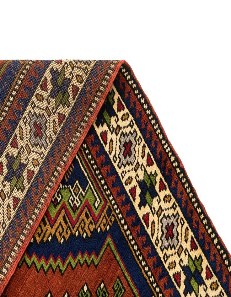 Detail image of  3' 9 x 5' 4  Hand Knotted Anatolian Wool Rug