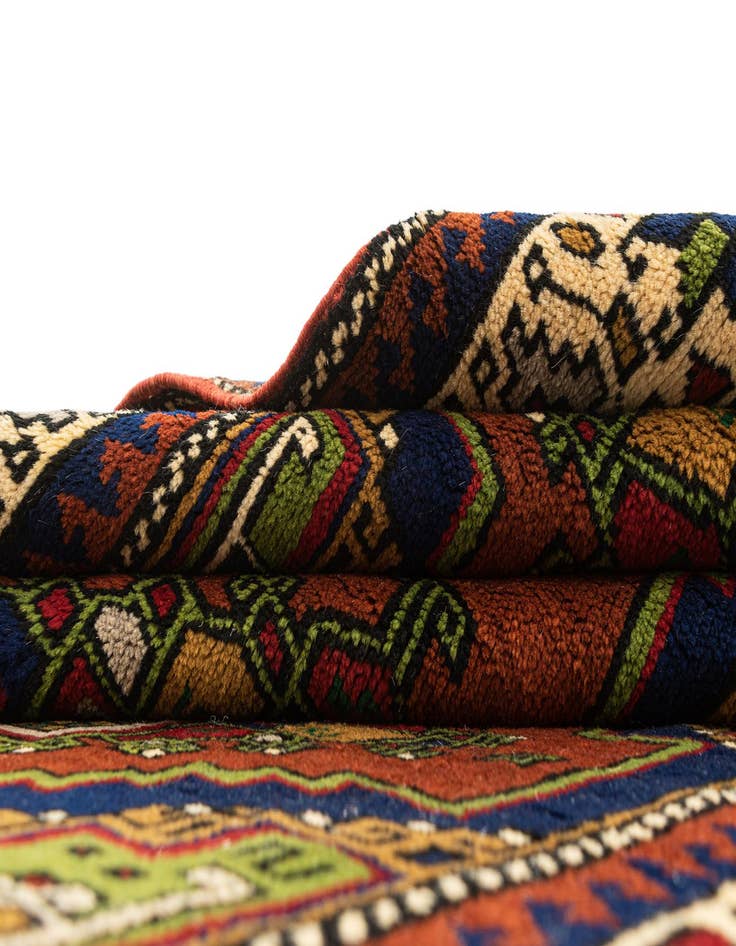 Detail image of  3' 9 x 5' 4  Hand Knotted Anatolian Wool Rug