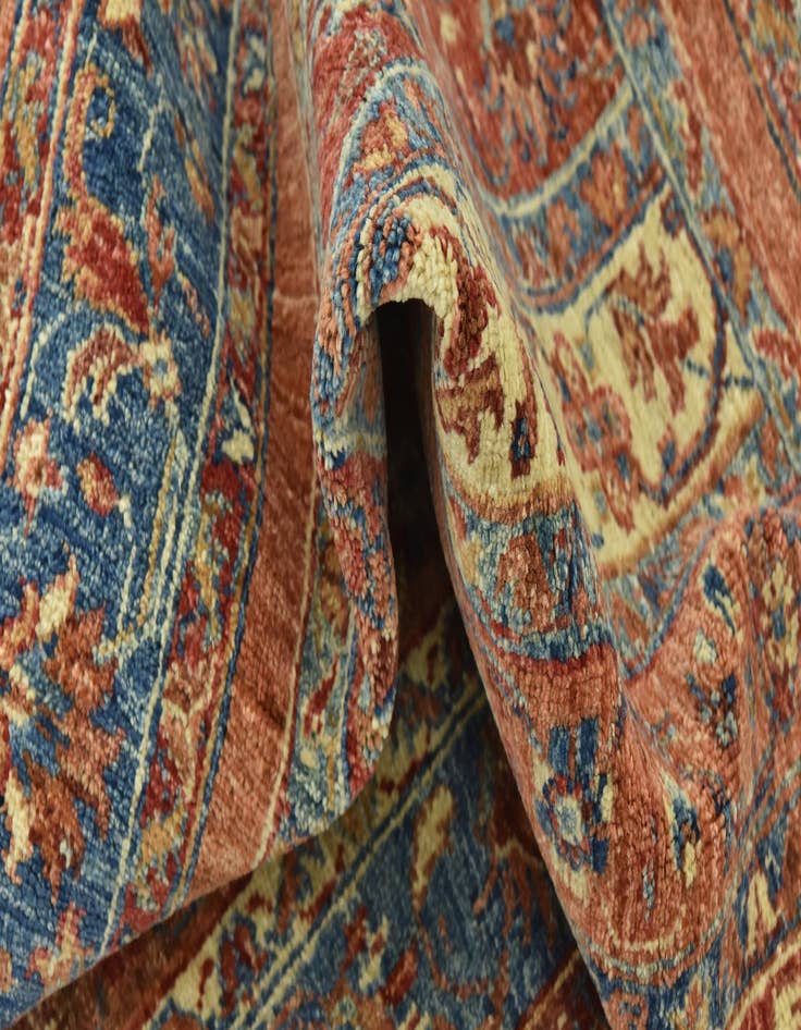 Detail image of  5' x 6' 6  Hand Knotted Ariana Ziegler Rug