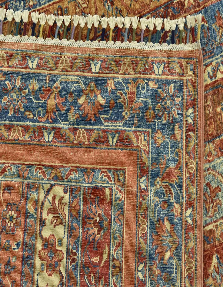 Detail image of  5' x 6' 6  Hand Knotted Ariana Ziegler Rug