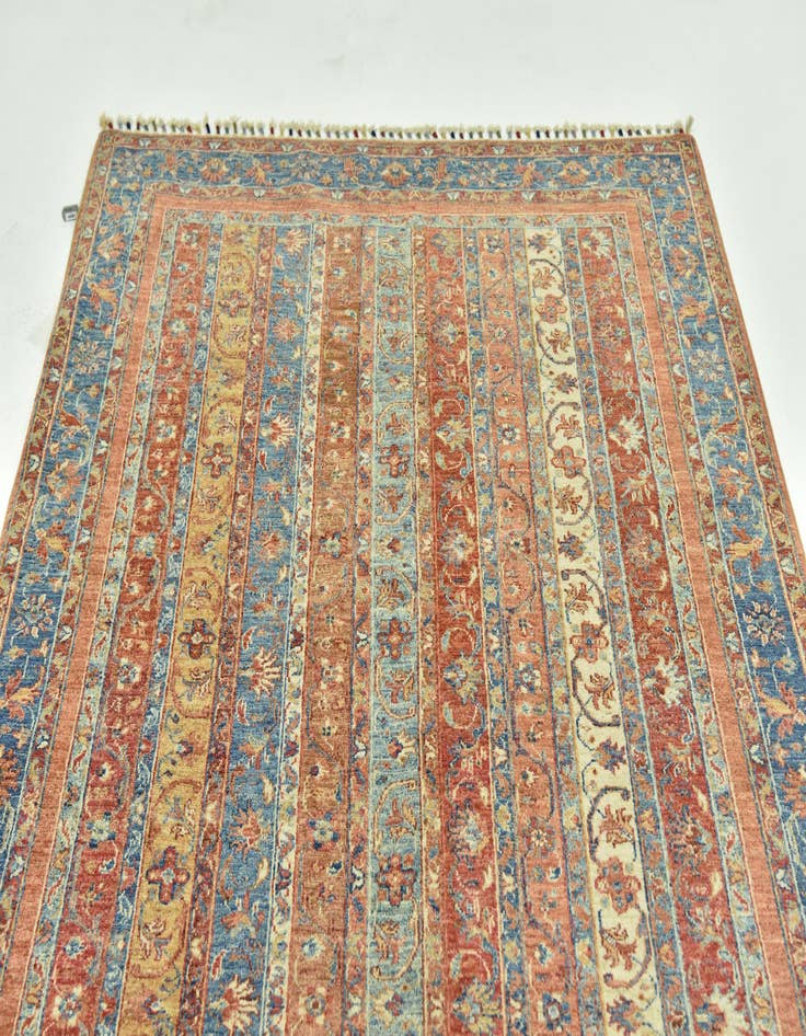 Detail image of  5' x 6' 6  Hand Knotted Ariana Ziegler Rug