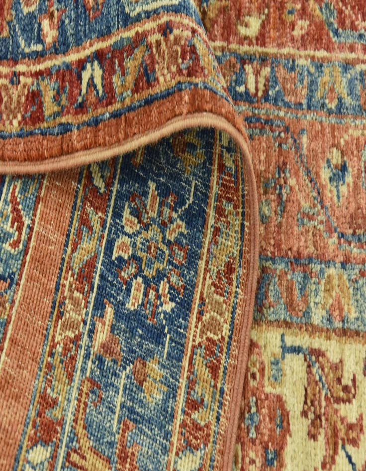 Detail image of  5' x 6' 6  Hand Knotted Ariana Ziegler Rug