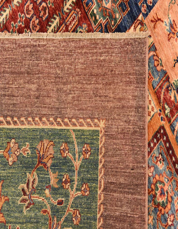 Detail image of  6' 8 x 9' 9  Hand Knotted Ariana Ziegler Rug