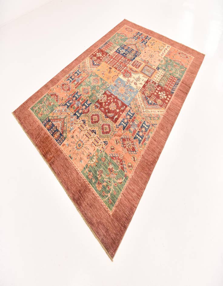 Detail image of  6' 8 x 9' 9  Hand Knotted Ariana Ziegler Rug