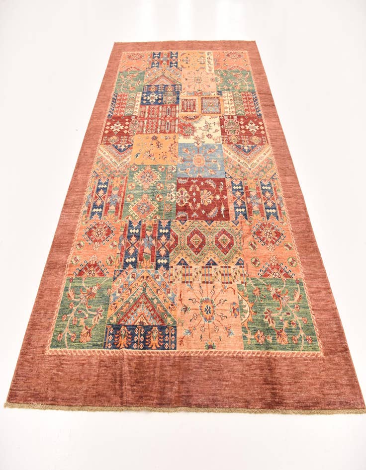 Detail image of  6' 8 x 9' 9  Hand Knotted Ariana Ziegler Rug