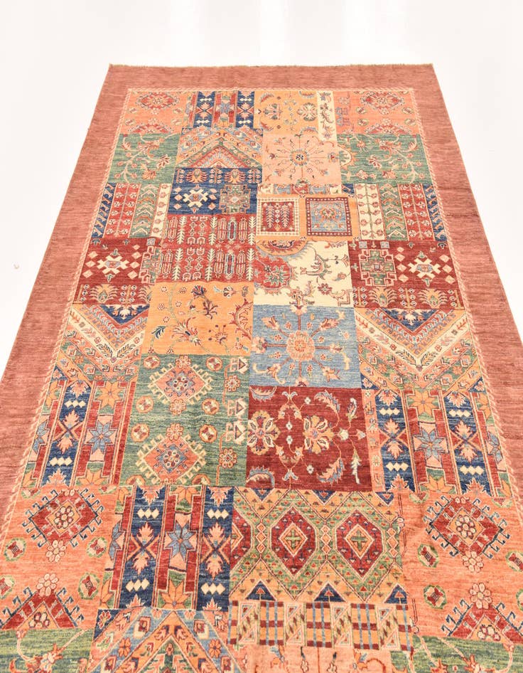 Detail image of  6' 8 x 9' 9  Hand Knotted Ariana Ziegler Rug