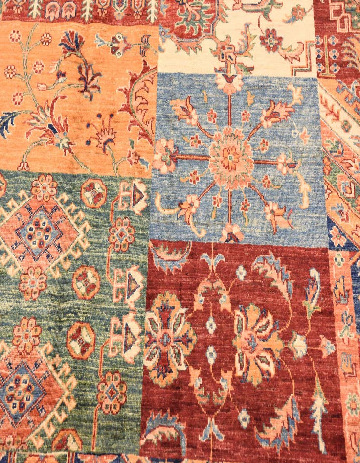 Detail image of  6' 8 x 9' 9  Hand Knotted Ariana Ziegler Rug