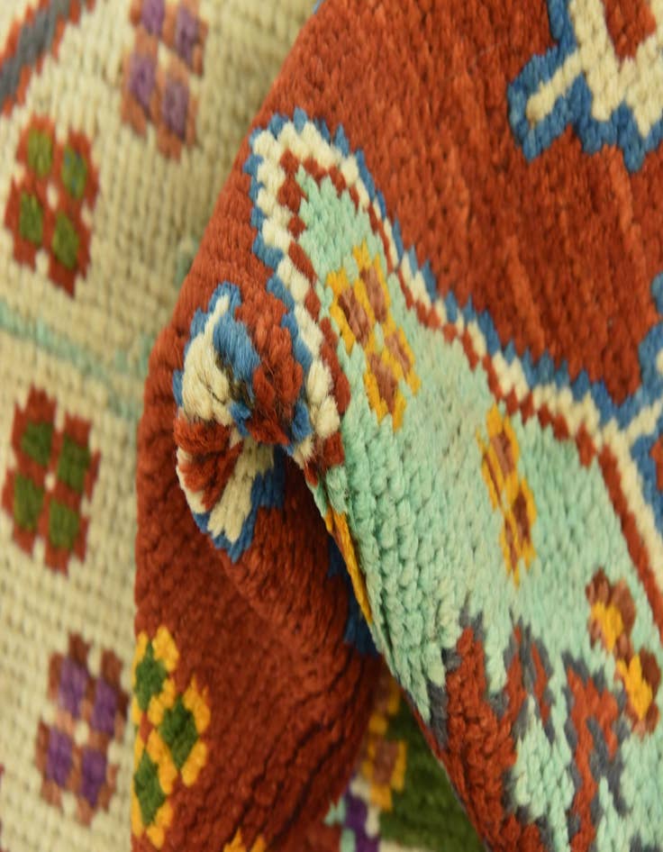 Detail image of  3' 2 x 5'  Hand Knotted Balouch Rug