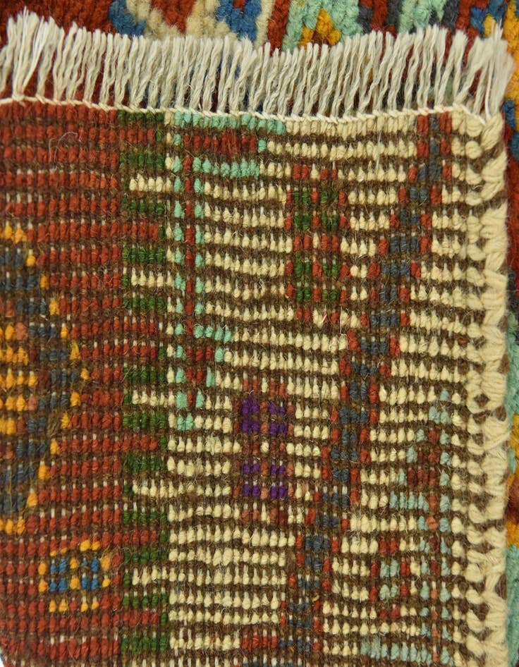 Detail image of  3' 2 x 5'  Hand Knotted Balouch Rug