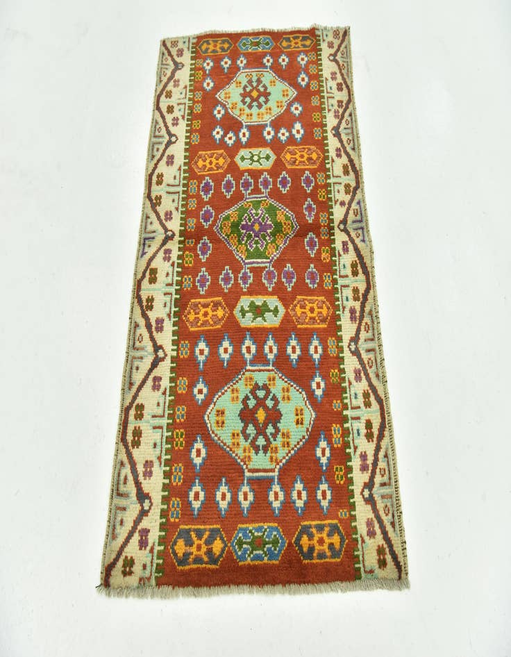 Detail image of  3' 2 x 5'  Hand Knotted Balouch Rug