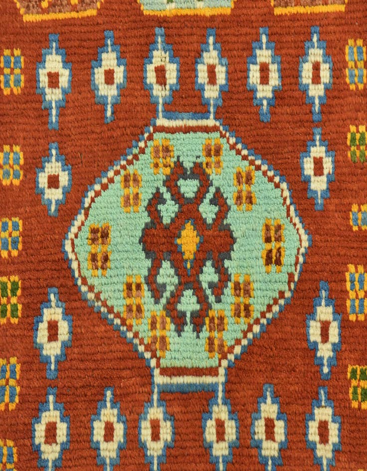 Detail image of  3' 2 x 5'  Hand Knotted Balouch Rug