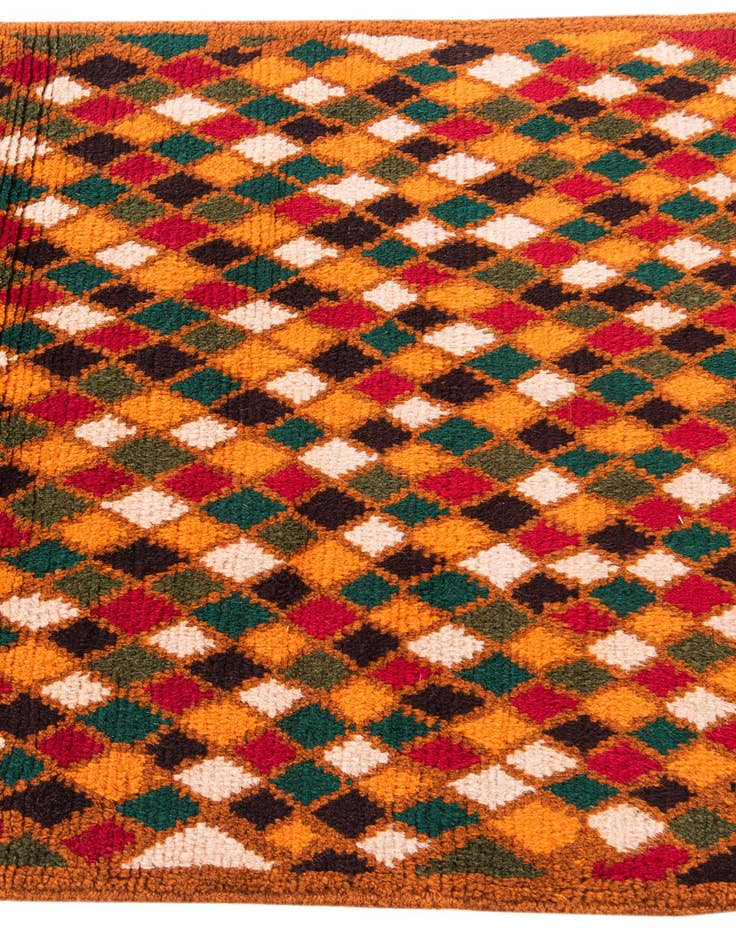 Detail image of  2' 8 x 4' 4  Hand Knotted Balouch Wool Rug