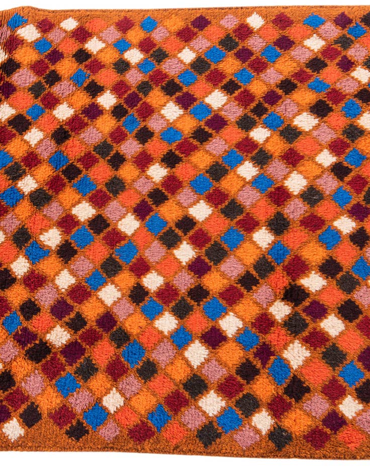 Detail image of  2' 9 x 4' 8  Hand Knotted Balouch Wool Rug