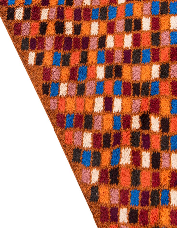 Detail image of  2' 9 x 4' 8  Hand Knotted Balouch Wool Rug