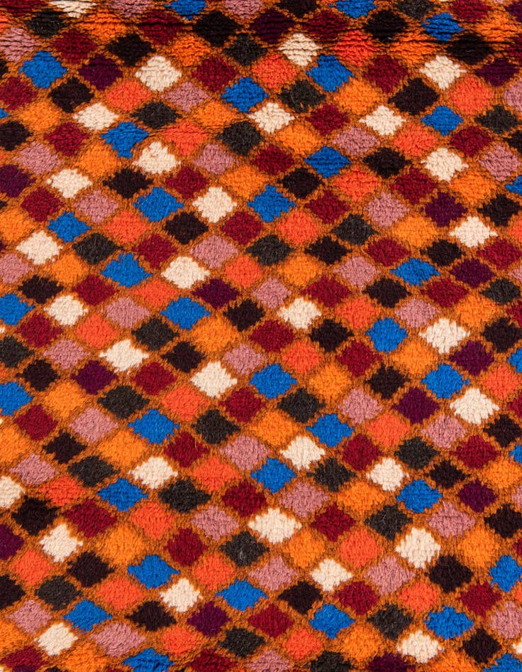 Detail image of  2' 9 x 4' 8  Hand Knotted Balouch Wool Rug