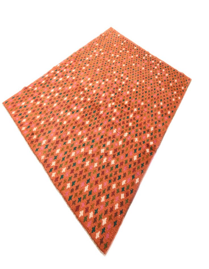 Detail image of  6' 2 x 8' 4  Hand Knotted Balouch Wool Rug