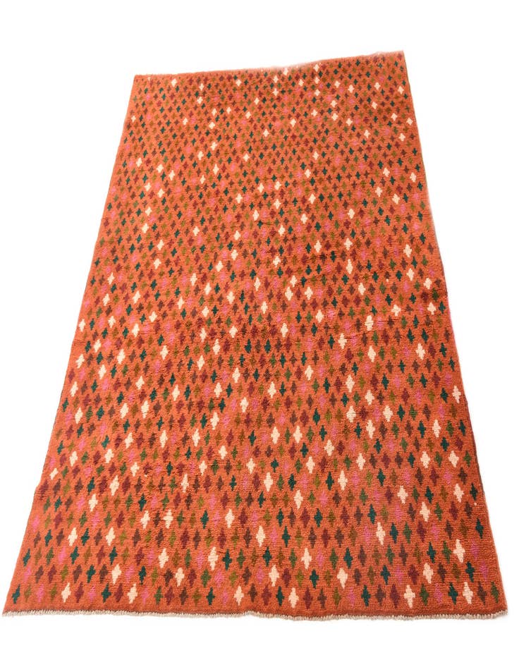 Detail image of  6' 2 x 8' 4  Hand Knotted Balouch Wool Rug