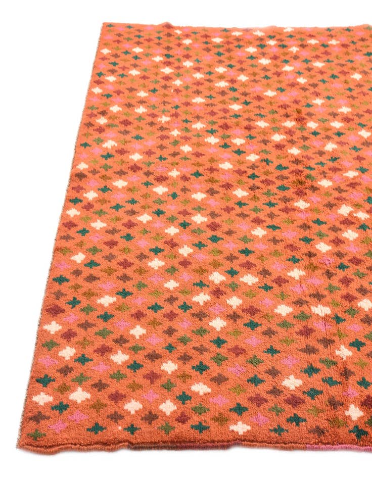 Detail image of  6' 2 x 8' 4  Hand Knotted Balouch Wool Rug