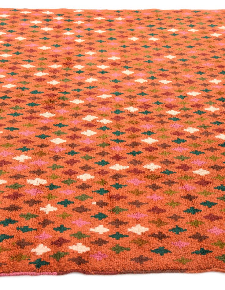 Detail image of  6' 2 x 8' 4  Hand Knotted Balouch Wool Rug