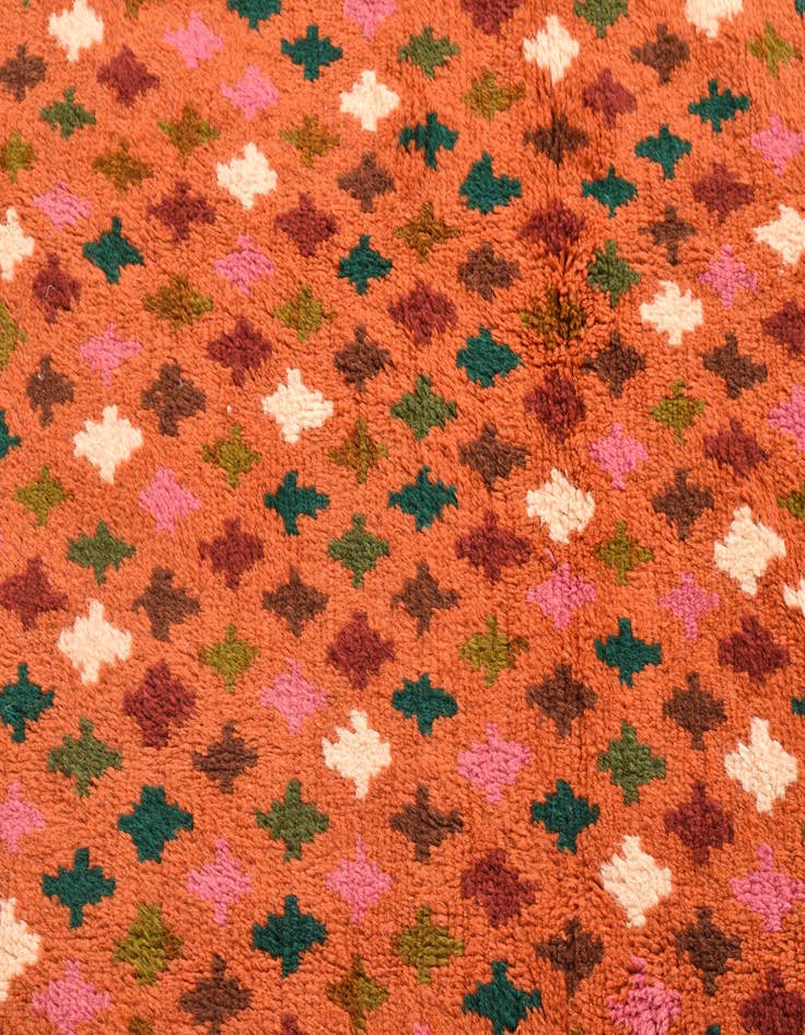 Detail image of  6' 2 x 8' 4  Hand Knotted Balouch Wool Rug