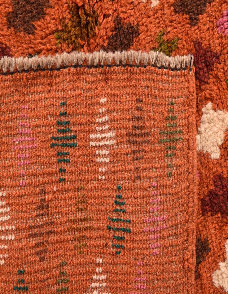 Detail image of  6' 2 x 8' 4  Hand Knotted Balouch Wool Rug