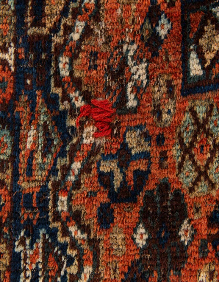 Detail image of  3' 9 x 5' 5  Hand Knotted Balouch Wool Rug