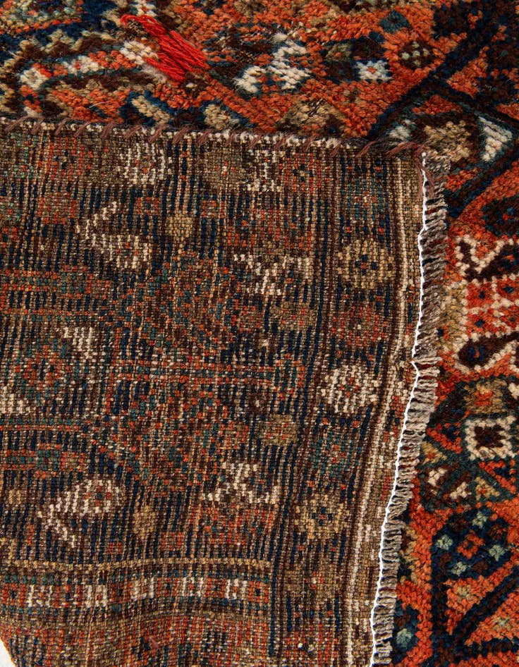 Detail image of  3' 9 x 5' 5  Hand Knotted Balouch Wool Rug