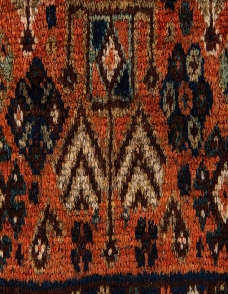 Detail image of  3' 9 x 5' 5  Hand Knotted Balouch Wool Rug