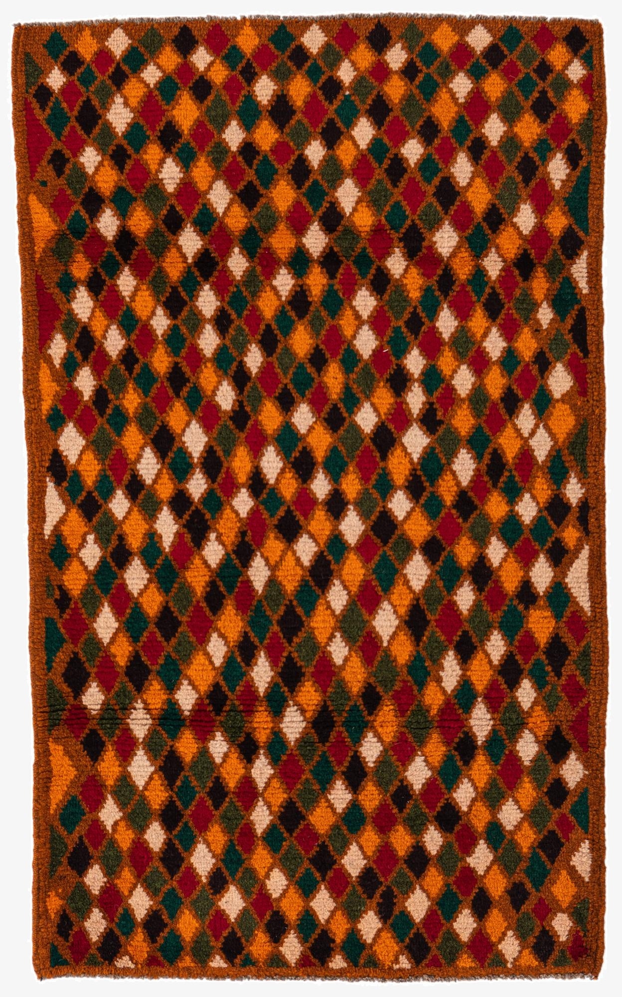  2' 8 x 4' 4  Hand Knotted Balouch Wool Rug