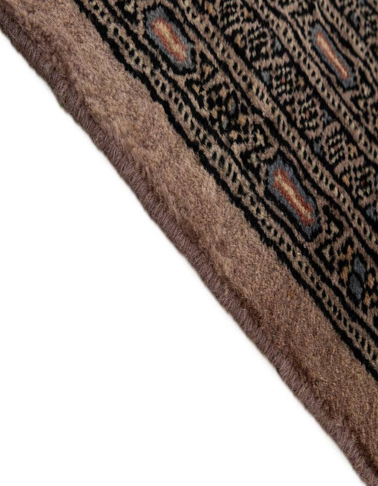 Detail image of  8' 5 x 10' 2  Hand Knotted Bokhara Oriental Wool Rug