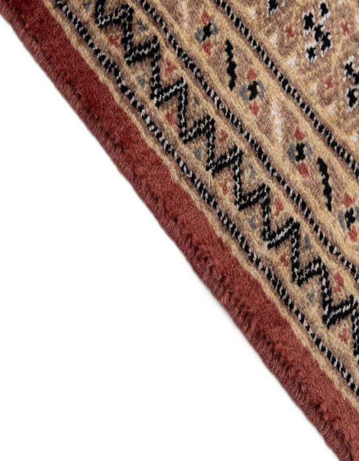 Detail image of  4' 5 x 6' 2  Hand Knotted Bokhara Oriental Rug