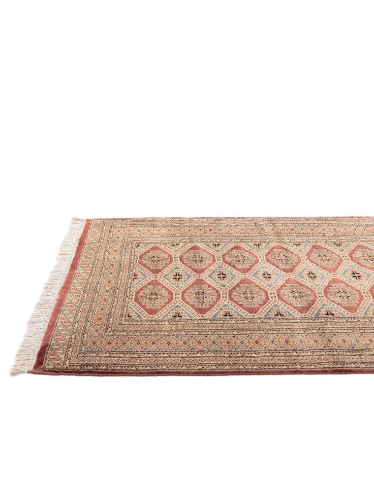 Detail image of  4' 4 x 5' 6  Hand Knotted Bokhara Oriental Rug