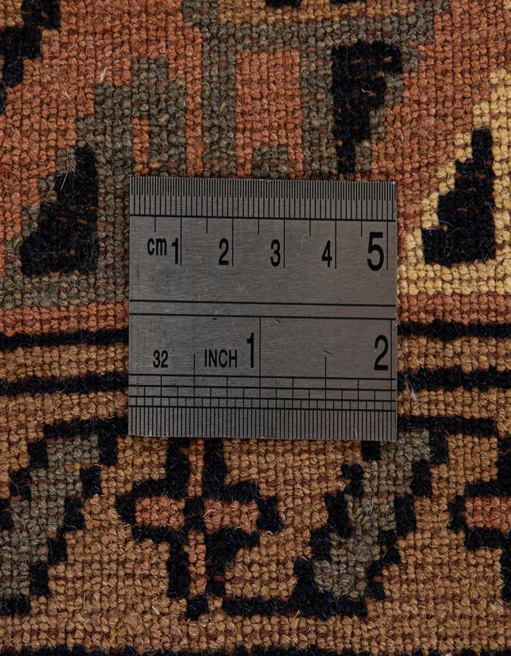 Detail image of  4' 4 x 6' 4  Hand Knotted Bokhara Oriental Wool Rug