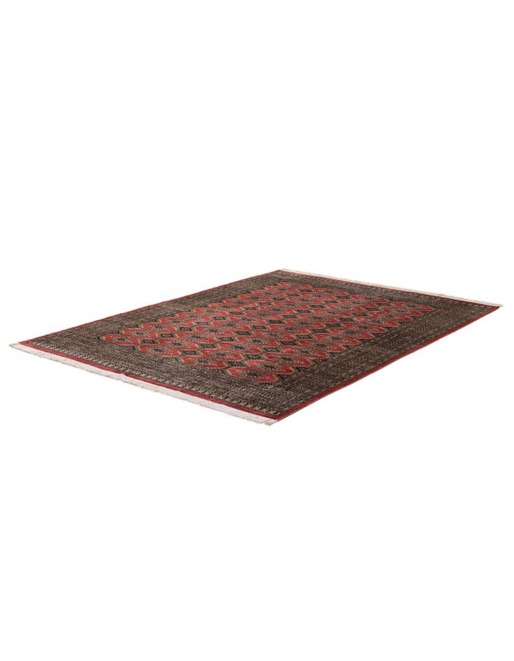 Detail image of  8' 2 x 10' 8  Hand Knotted Bokhara Oriental Wool Rug