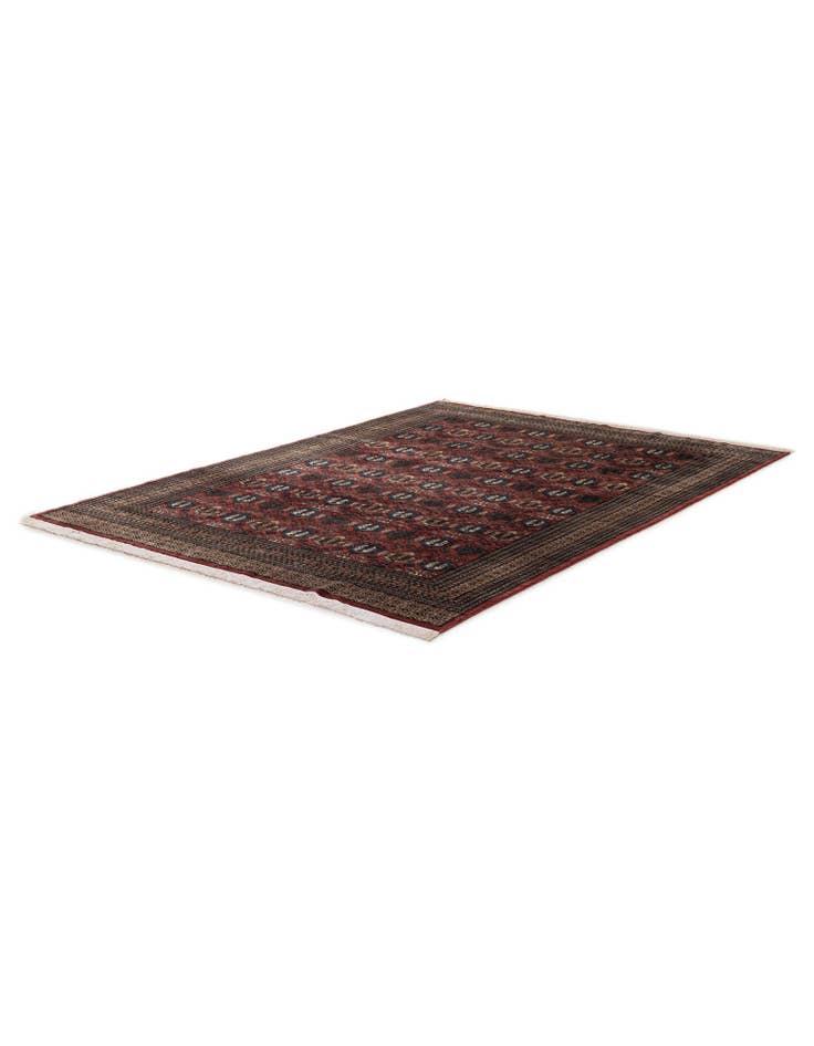 Detail image of  8' 1 x 10' 11  Hand Knotted Bokhara Oriental Wool Rug