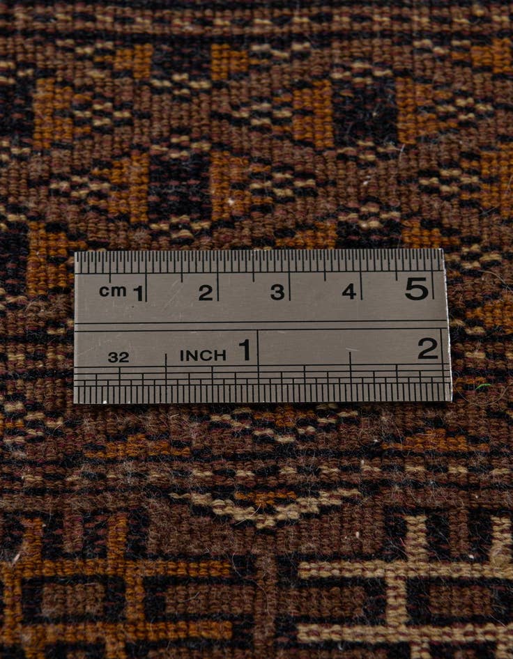 Detail image of  2' x 3'  Hand Knotted Bokhara Oriental Wool Rug