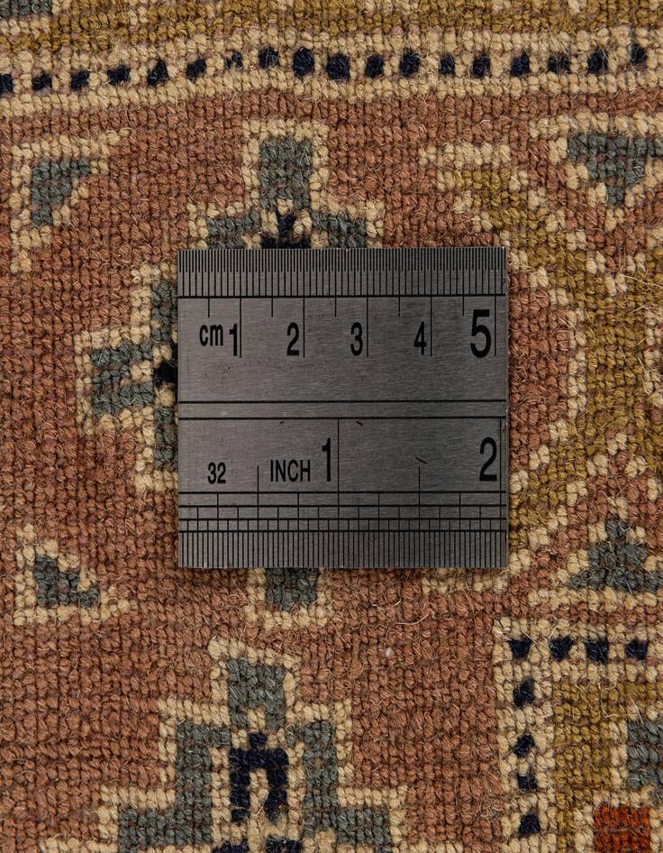 Detail image of  2' 8 x 4' 6  Hand Knotted Bokhara Oriental Wool Rug