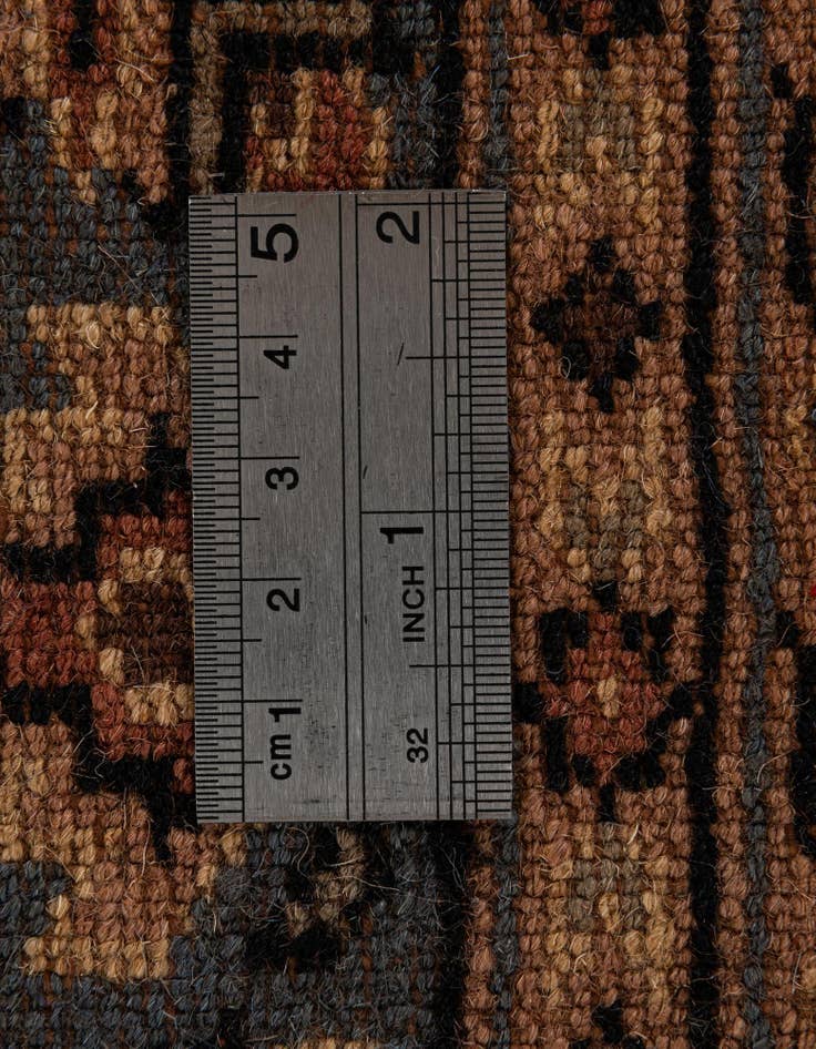 Detail image of  4' 2 x 6' 6  Hand Knotted Bokhara Wool Rug