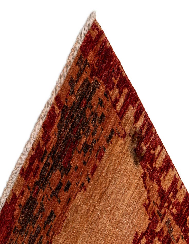 Detail image of  10' 3 x 13' 8  Hand Knotted Darya Rug