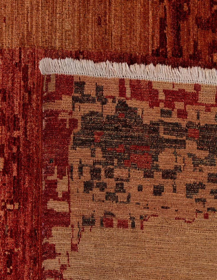 Detail image of  10' 3 x 13' 8  Hand Knotted Darya Rug