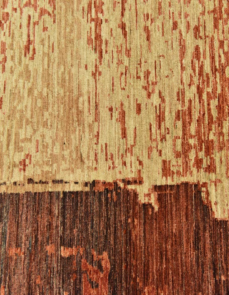 Detail image of  9' x 11' 3  Hand Knotted Darya Rug