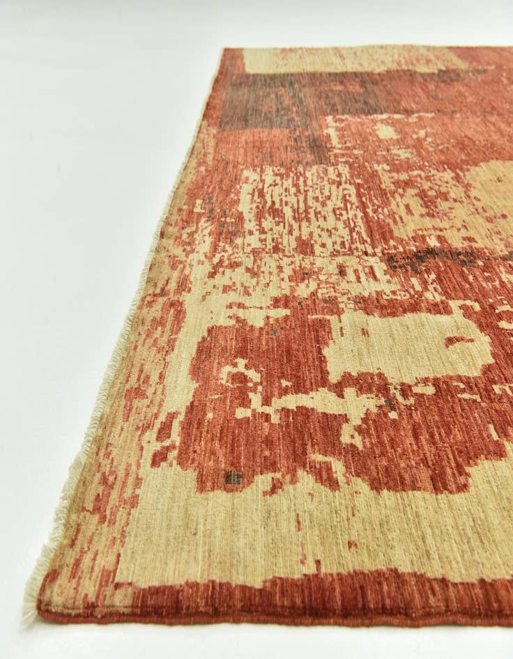 Detail image of  9' x 11' 3  Hand Knotted Darya Rug