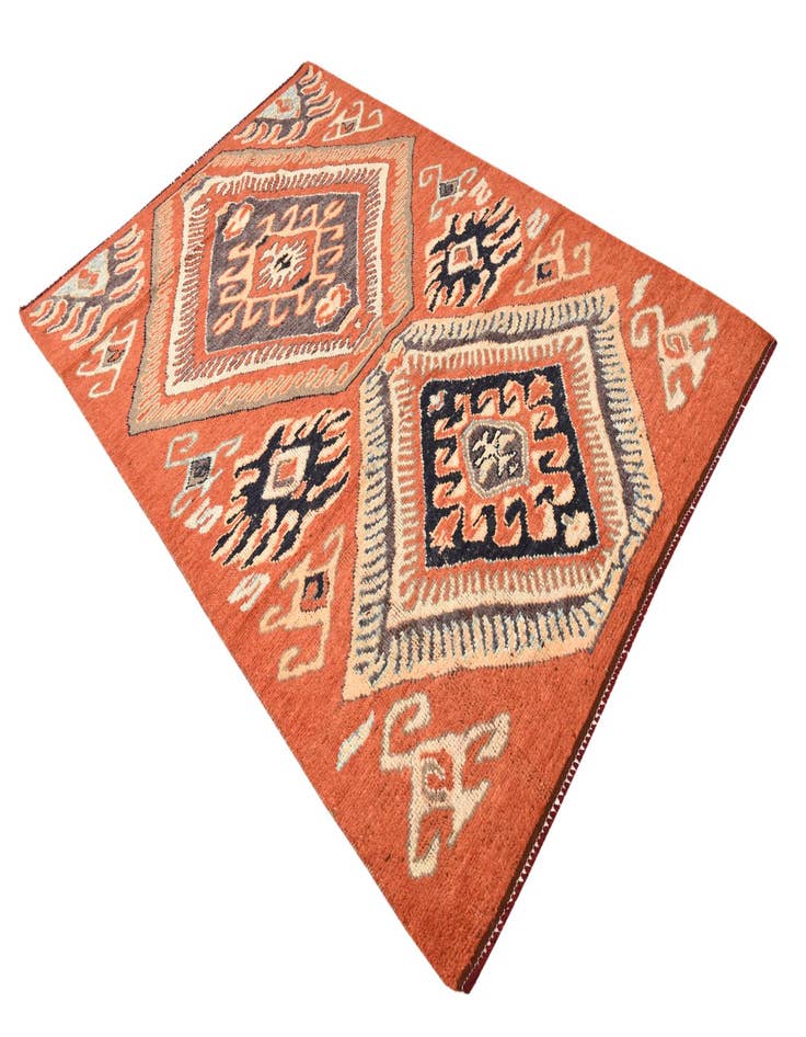 Detail image of  5' 6 x 8' 4  Hand Knotted Darya Wool Rug