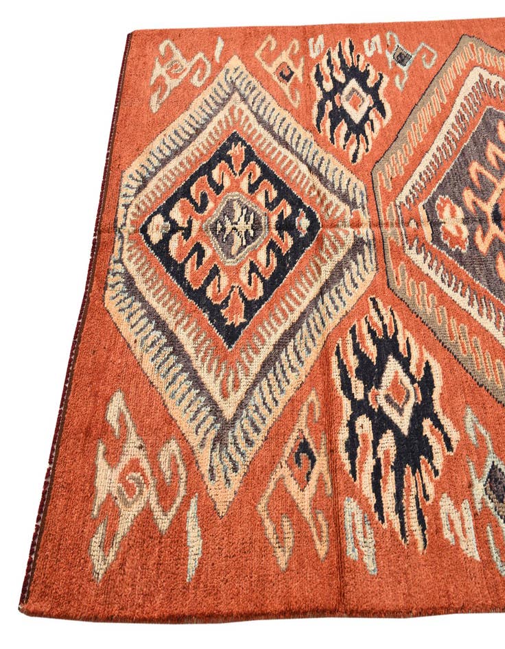 Detail image of  5' 6 x 8' 4  Hand Knotted Darya Wool Rug