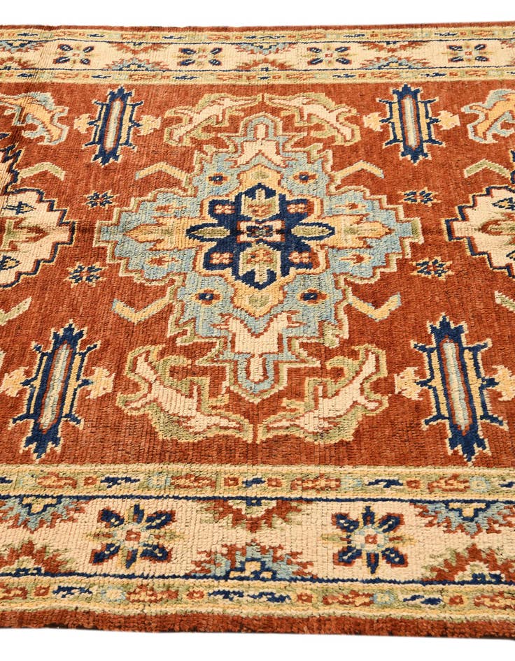 Detail image of  5' 8 x 7' 10  Hand Knotted Darya Wool Rug